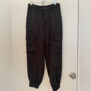 Wild Fable Satin Jogger Cargo Pants